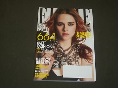 2014 SEPTEMBER ELLE MAGAZINE - KRISTEN STEWART COVER - B 1794