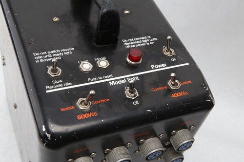 Speedotron 2401A Line Studio Strobe Lighting Power Supply Pack 2400w TESTED Z - Picture 6 of 11