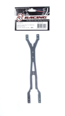 ホビーラジコン SAKUPA M4 3RACING SAK-M4P10 Graphite Upper Deck For SAKURA 1/10 RC M4