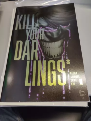 KILL YOUR DARLINGS #3 (2023) - GRADE NM -  1:50 INCENTIVE STEGMAN FOIL VARIANT!