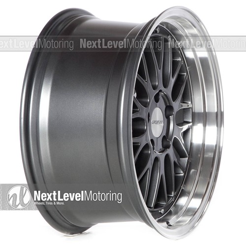 CIRCUIT PERFORMANCE CP30 18x9 5x114.3 +35 GUN METAL WHEELS LM STYLE (Set of 4) - Picture 3 of 9