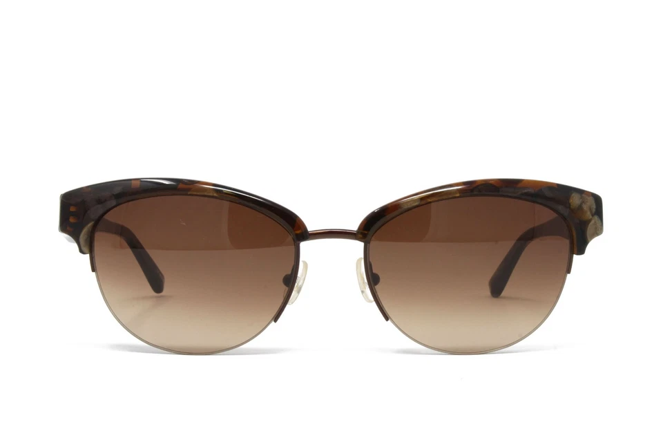 Gafas de sol Badgley Mischka Bernadetta Tortoise 53 mm marrón degradado lentes NUEVO Foto 2 de 4