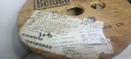 335 ft. of Belden Infinity 7400A Flexible Process & Control Cable 1 Pair 20awg - Picture 2 of 6