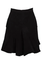 ISABEL MARANT BLACK COTTON BLEND MINI SKIRT FR 38 UK 10
