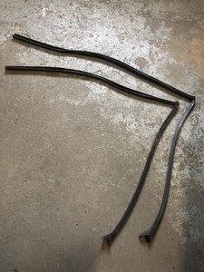 BMW-E30-Door-Right-Left-Driver-Passenger-Weather-Strip-Seal-Convertible-Black