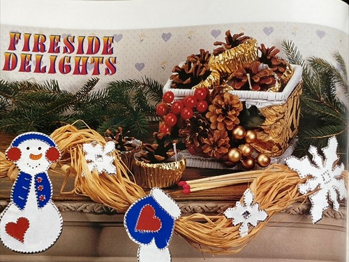 Vintage Crafting Traditions Magazine Feb 1997 New Years Valentine Christmas - Picture 10 of 12