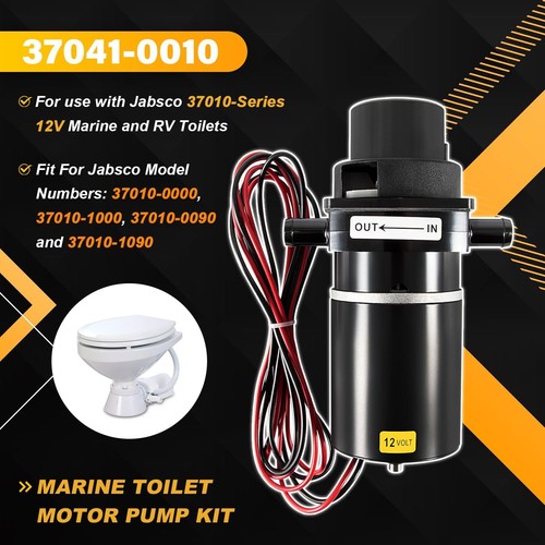 For Jabsco 37010 37041-0010 Marine Electric Toilet Macerator Sub Assembly - Picture 3 of 8