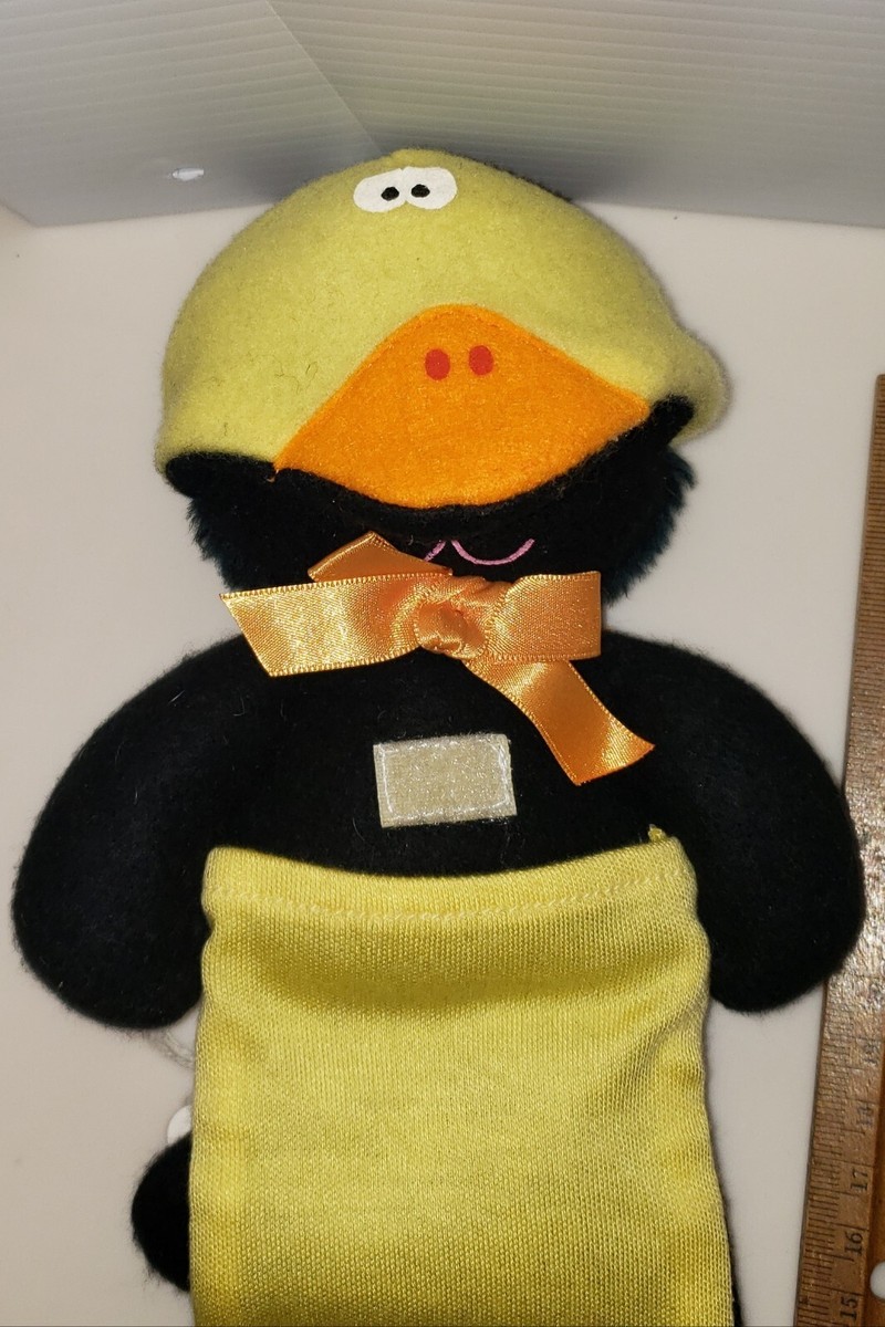 Black Cat Hallmark Purr-Tenders SockEms Vintage Plush Toy