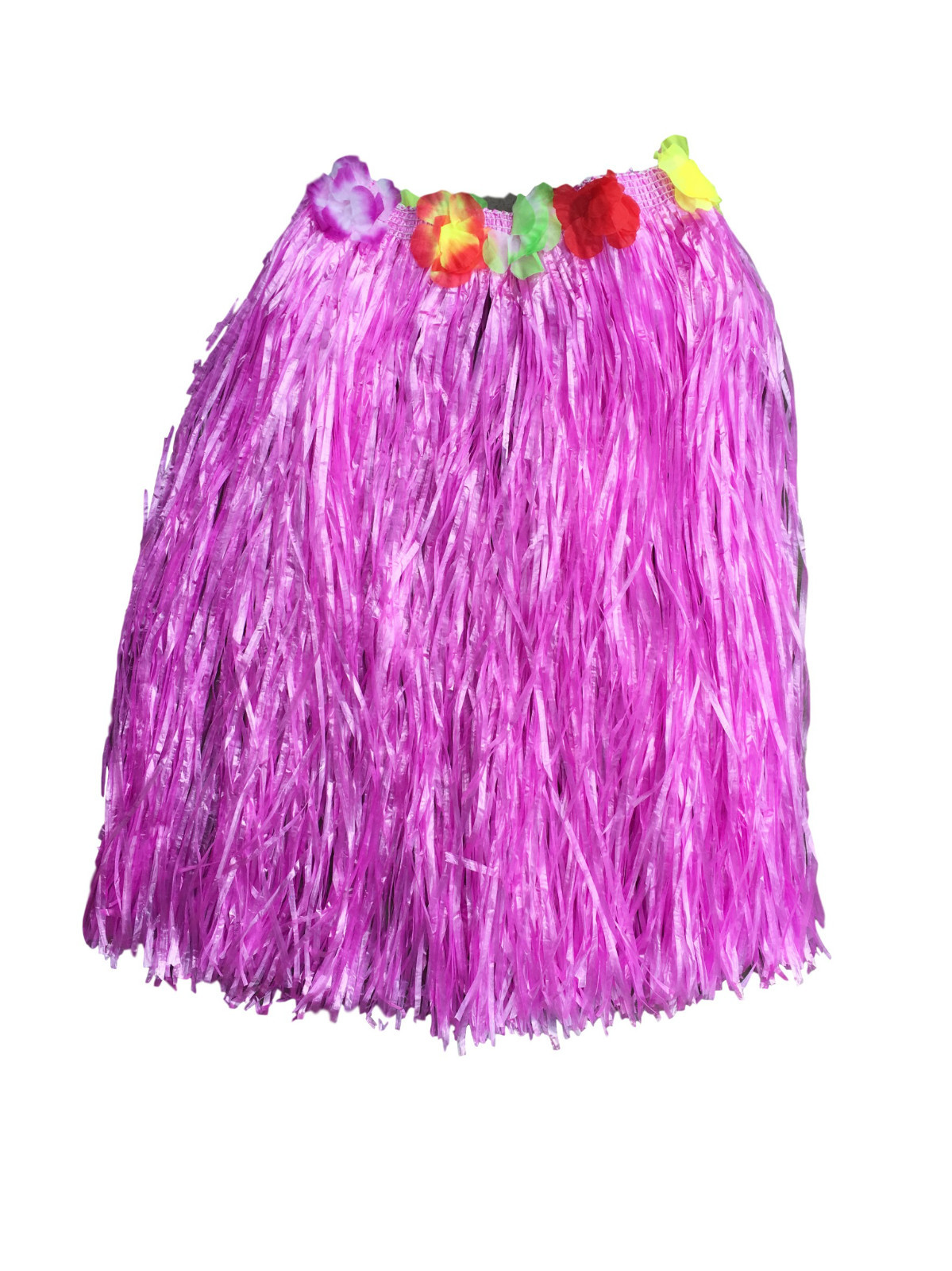 Adult Hawaiian Skirt Costume Tropical Dress Hula Luau Leis Party Dress