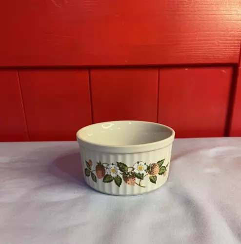 Sheffield Strawberries 'n Cream Ramekin Replacement Dish Stoneware Collection