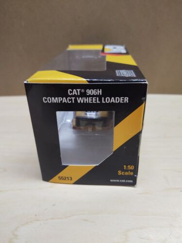 Norscot Caterpillar Cat 906H Compact Wheel Loader 1/50 Scale DieCast Model w/Box - Picture 2 of 8