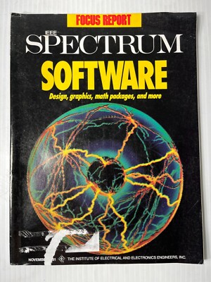 IEEE SPECTRUM Magazine November 1991 Institute Electrical & Electronic Engineers