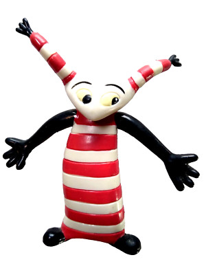 Compaq Computer Rubber Figure Mascot Vintage Alien Martian Movable Arms Antenna