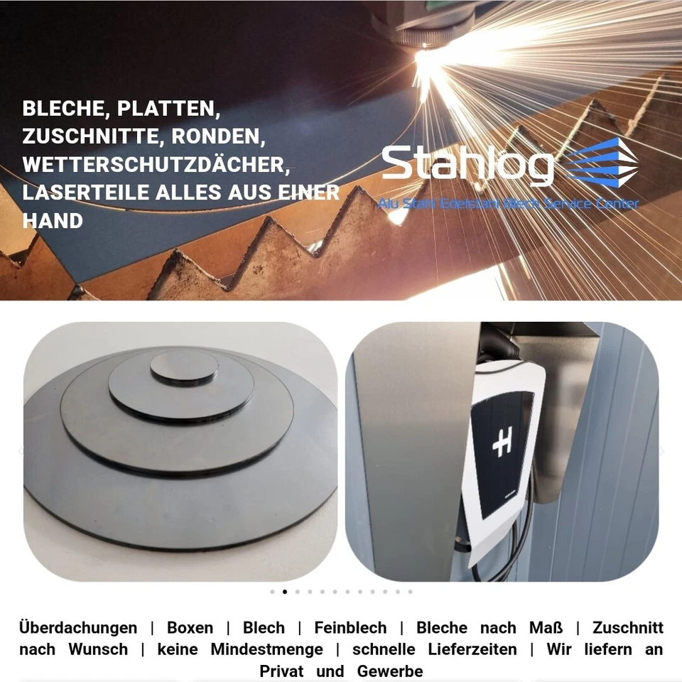 Stahlblech Verzinkt 0,7 mm - 3 mm | Feinblech Metall | Zuschnitt nach Maß EP - Bild 3 von 4