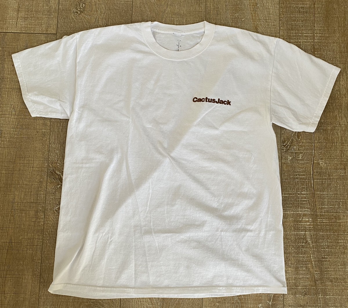 Travis Scott RULES Tee Medium IN HAND McDonald's AJ1 Jordan Cactus