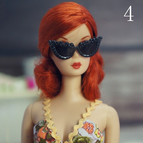 Kunststoff Sonnenbrille für 11,5" Mädchen Puppenbrille für Jungen Puppen 1/6 Zubehör - Bild 4 von 45