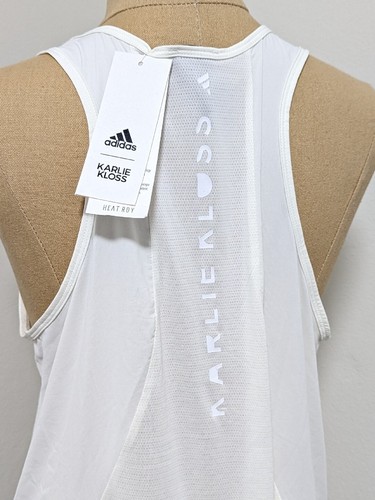 Adidas Performance Karlie Kloss Run Tank Top Heat Rdy GQ2853 BNWT Brand New - Picture 5 of 13