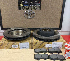 2010-2023 TOYOTA 4RUNNER GENUINE OEM FRONT BRAKE ROTORS AND BRAKE PAD KIT
