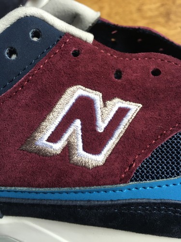 New Balance Made In England 1500 Scarlet Indigo Powder Blue M1500SCN Size UK 11 - Picture 9 of 12