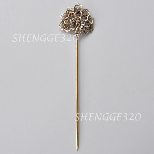 Brass Tobacco Pipe Cleaning Rod Peacock Babaysbreath Shape Cigar Driller Hairpin - Picture 6 of 12