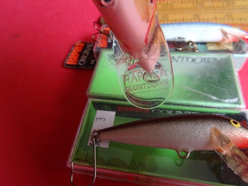 3X VERY GOOD VINTAGE RAPALA FISHING LURES (IN RELATED BOXES) COUNTDOWN +FLOATING - Picture 5 of 9