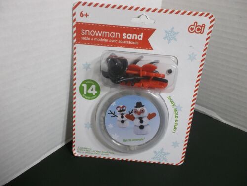 snowman sand SHAPE, MOLD & PLAY! build a snowman anytime of the year - Picture 4 of 4