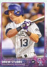 2015 Topps #540 Drew Stubbs Colorado Rockies