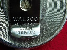 VINTAGE 1969 GOVT ISSUE POLICE CORRECTIONS JAIL PRISON WALSCO KEY CHAIN  REEL