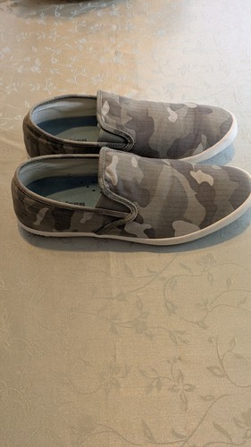 SeaVees Mujer Lavado Sal Verde Camuflaje Zapatillas,Talla 10M - Imagen 4 de 6