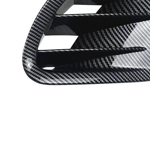 2x Carbon Look Rear Bumper Side Vent Cover Trim For Alfa Romeo Tonale 2023-2025 - Foto 3 di 7