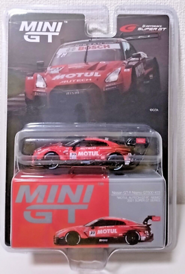 ミニカー NISMO GT-R  SUPER  GT 500 1/64スケール MINI GT「Nissan GT-R Nismo GT500 SUPER GT