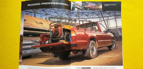 Ford Ranger 4x4 Regular Double Cab Super car catalogue brochure August 2001 MINT - Picture 3 of 6