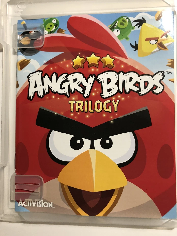 Angry Birds Trilogy (Sony PlayStation 3, 2012) Complete W/ Manual, CIB! - Image 4 of 4
