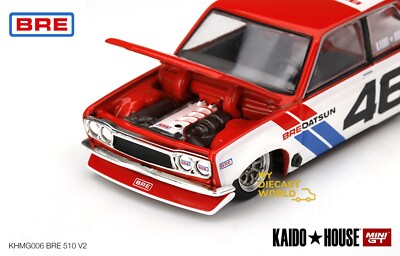 Mini GT x Kaido House 1:64 Datsun 510 Pro Street BRE #46 V2