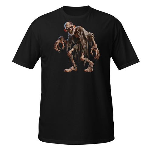 Zombie T-Shirt | Rotting Corpse Monster with Claws | Creepy Undead Tee - Picture 2 of 33