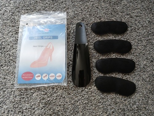 Dr Foot Heel Grips With Shoe Horn for Men and Women Self-Adhesive Cushion New - Picture 11 of 18