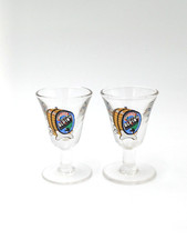 AMARO ALPINO COPPIA BICCHIERINI PUBBLICITARI