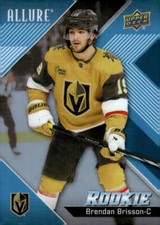 BRENDAN BRISSON RC 2024-25 Upper Deck Allure #107 ROOKIE Golden Knight ID:129467