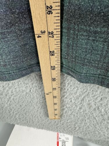Torrid Faded Green & Black Plaid Hoodie Jacket Pullover - Size 3X TOP - Bild 9 von 13