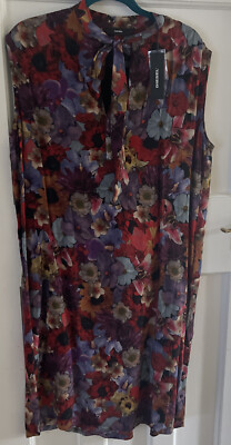 Diesel DLu geblümtes mittellanges Kleid - Größe L (NEU)