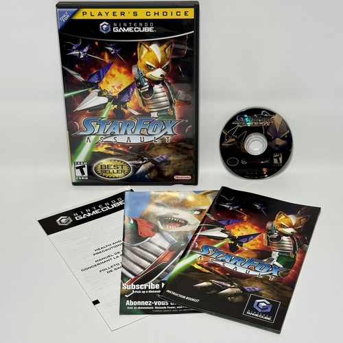 Starfox Assault CIB GameCube Nintendo 2005 komplett in Box mit Handbuch & Beilagen