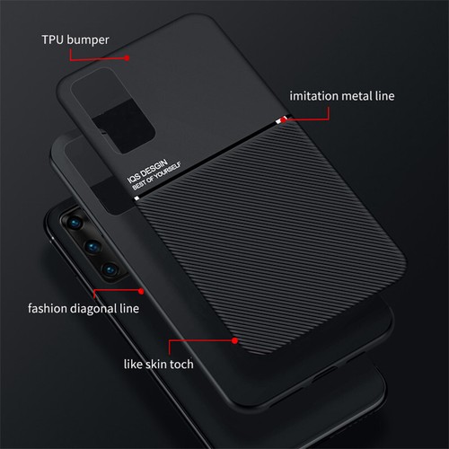 Magnetic Case For Huawei P60 P50 P30 Mate 50 20 X Shockproof Matte Protector - Picture 11 of 16