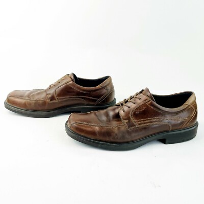 Ecco Helsinki Leather Shoes Men Size 11 Brogue Lace Up  display picture 3