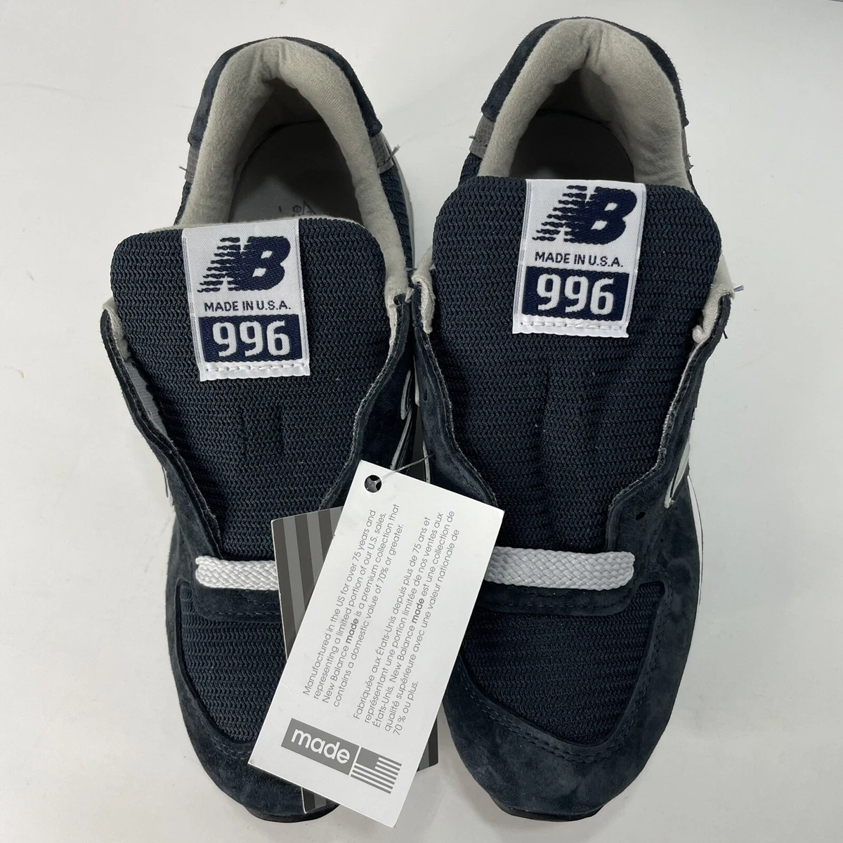 New Balance Classic M996NAV Made In USA “Bring Back” Navy White