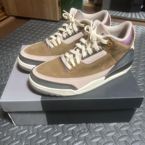 Men 10.5US Sneaker Air Jordan 3 Retoro Se Archaeo Brown