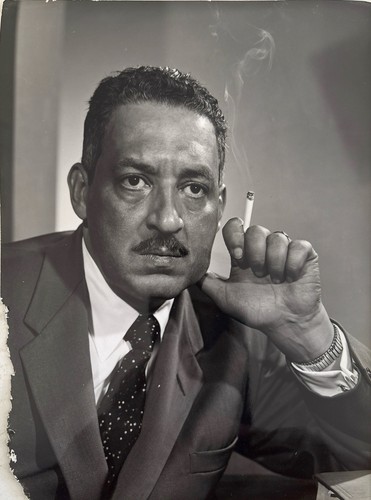 Press Photo YOUSUF KARSH Portrays THURGOOD Marshall American USA Judge