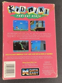 Kid Niki Radical Ninja NES Complete CIB with Box and Manual (Nintendo) Data East