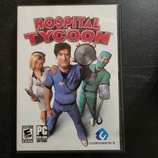 Hospital Tycoon Standard Case PC DVD-ROM Codemasters Tycoon Game