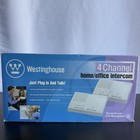Westinghouse 4 Channel Wireless Intercom System NEW Just Plug In And Talk Whi-4c