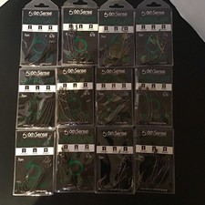 6th Sense 5/0 lot of 3 Jugular Hybrid Jugular Fishing Hooks 